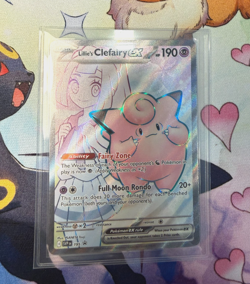 Lillie's Clefairy ex 195 Sv: Scarlet & Violet Black Star Promo Cards Full - Image 1