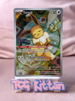 Eevee SVP173 Card 'B' Black Star Promo Prismatic Evolutions ETB TCGKITTEN - Image 1