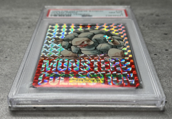 Pokemon Card Japanese Golem Prism PSA 8 NM-Mint Carddass Vending #76 Bandai 1996 - Image 3