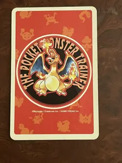 Bulbasaur – Ace of Diamonds Pokemon Poker Card (Charizard Red Deck, 1996) - Image 2
