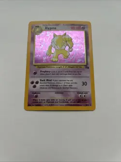 Pokemon TCG Hypno 8/62 1999 Vintage Holo Fossil Card - Image 4