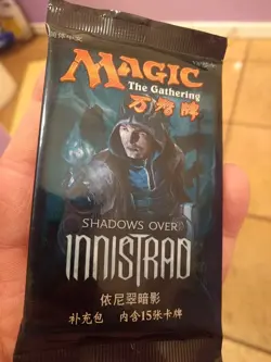 Chinese - Magic The Gathering Shadows Over Innistrad Booster Pack - Chinese - Image 4