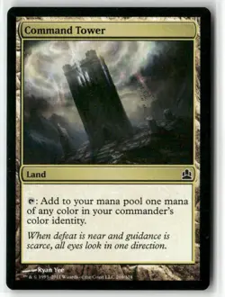Command Tower 269 Near Mint Commander 2011 MTG Magic - Image 1