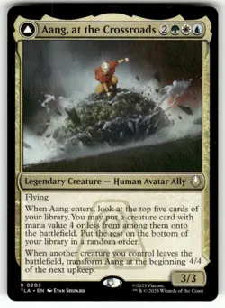 Aang, at the Crossroads 203 NM MTG Avatar: The Last Airbender Magic - Image 1