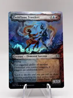 Twinflame Travelers 0345 Showcase Foil Lorwyn Eclipsed ECL MTG NM - Image 1