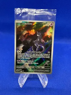SEALED Pokemon Scarlet & Violet 151 UPC Mewtwo 052 Illustration Rare Promo NM - Image 1