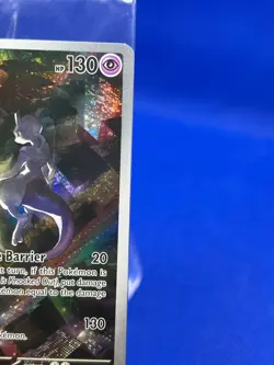 SEALED Pokemon Scarlet & Violet 151 UPC Mewtwo 052 Illustration Rare Promo NM - Image 4