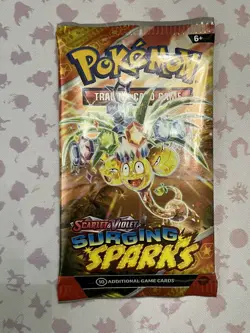 Pokemon TCG Scarlet and Violet Surging Sparks x1 Booster Pack Sealed Random Art - Image 2