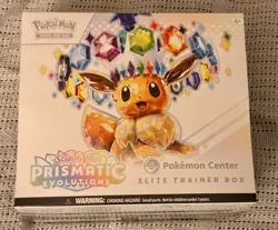 Pokemon TCG Prismatic Evolutions Pokemon Center Elite Trainer Box ETB Sealed - Image 3