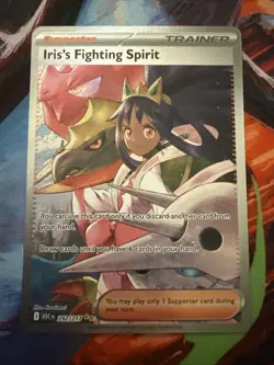 Pokemon Iris's Fighting Spirit Ascended Heroes 292/217 Full Art Holo Rare Engli… - Image 1