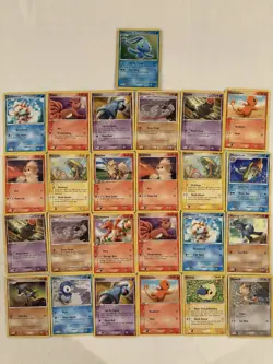 Pokemon Card Lot – 50x Diamond & Pearl Trainer Kit And Ex Trainer Kit 2- MP - Image 1