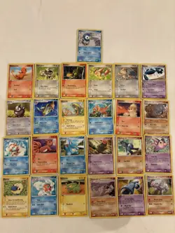 Pokemon Card Lot – 50x Diamond & Pearl Trainer Kit And Ex Trainer Kit 2- MP - Image 2
