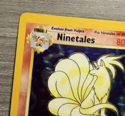 Pokemon TCG Ninetales Holo Rare Unlimited 12/102 Base Set LP - Image 5