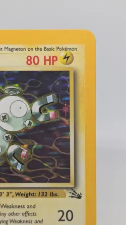 Magneton 11/62 Holo Rare Fossil Pokemon Unlimited Holo MP - Image 3