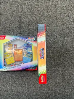Pokemon Prismatic Evolutions Poster Collection NEW- FACTORY SEALED LOT OF 2 - Image 3
