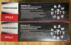 LOT OF 2 Pokemon Scarlet & Violet Prismatic Evolutions Surprise Box w/booster Pk - Image 3