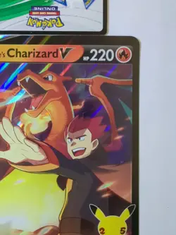 [JUMBO] Lance's Charizard V SWSH133 Promo NM | Pokemon Celebrations - Image 2