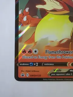 [JUMBO] Lance's Charizard V SWSH133 Promo NM | Pokemon Celebrations - Image 4