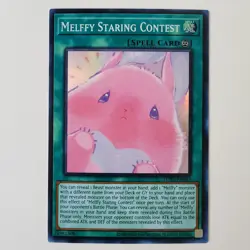 Melffy Staring Contest - POTE-EN063 - Super Rare - NM - Unlimited - Yugioh - Image 1