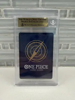 Portgas.D.Ace (SP) OP13 *ERROR* Wanted Poster One Piece English BGS 10 PRISTINE - Image 2