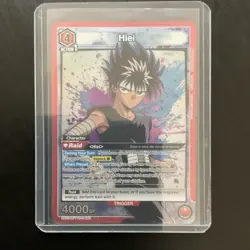 Hiei UE13BT/YYH-1-083 SR Union Arena Yu Yu Hakusho Card Trigger 4000 BP Bandai - Image 1