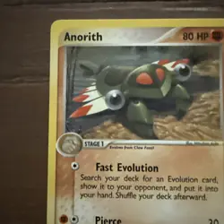 Anorith 27/100 EX Sandstorm Pokemon Card NM - Image 5