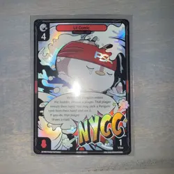 2025 Vibes TCG PSA NYCC Exclusive Lil Comic Penguin Promo Card RARE - Image 1