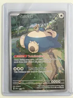 Snorlax 051 Sv: Scarlet & Violet Promo Cards Holo - Image 1
