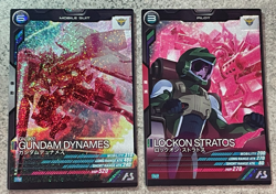 Gundam ARSENAL BASE Card PR-128,PR132(PR) GUNDAM DYNAMES Lockon BANDAI JAPAN - Image 1