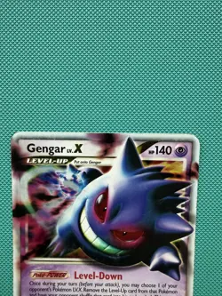 Gengar LV.X Platinum Arceus Holo Ultra Rare Card 97/99 HP - Image 2