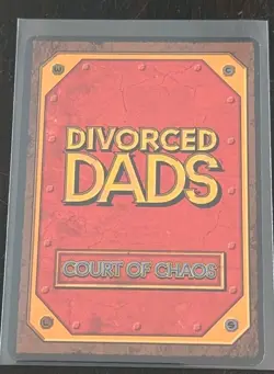 Divorced Dads Court of Chaos Beef Jerky Holo Trading Card NM/M TCG CCG - Image 2