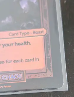 Divorced Dads Court of Chaos Beef Jerky Holo Trading Card NM/M TCG CCG - Image 4