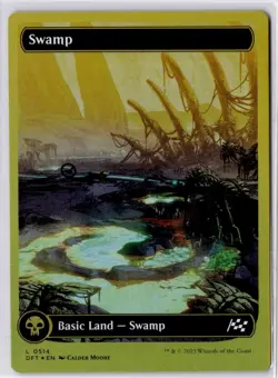 Swamp (0514) (First-Place Foil) Aetherdrift Foil NM L 0514 - Image 1