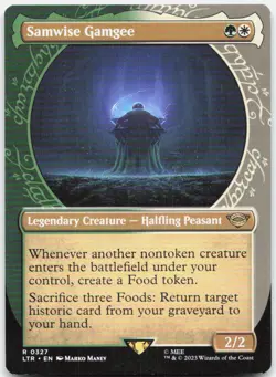 Samwise Gamgee (Showcase) *Non-Foil* LTR 327 NM - Image 1