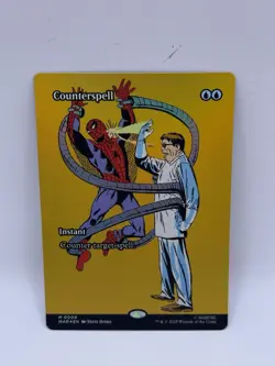 Counterspell (Borderless) Marvel Universe Eternal-Legal Foil Spider-Man Mtg Spm - Image 1