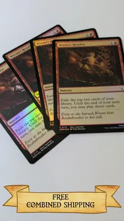 4x Wrenn's Resolve March of the Machine Foil - Image 1