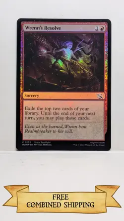 4x Wrenn's Resolve March of the Machine Foil - Image 4