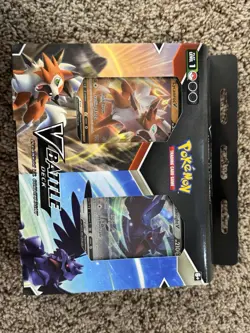 Pokemon V Battle Deck Lycanroc vs. Corviknight Starter Deck English 2022 - Image 1