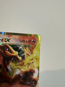 Charizard EX 12/108 Pokemon XY Evolutions Ultra Rare Holo damage crease - Image 3