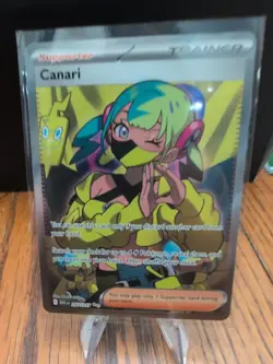 Canari 257/217 Ultra Rare Full Art Pokemon ME Ascended Heroes .Pack Fresh NM 🔥 - Image 2