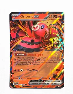 Oricorio ex ~ Pokemon Phantasmal Flames ~ Full Art Holo 018/094 - Image 1