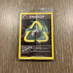 Pokemon SEALED Recycle Energy September 2002 Holofoil League Promo Pack!! - Image 1