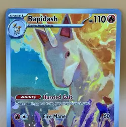 Rapidash 189/182 – Destined Rivals (Illustration Rare) - NM - 2025 Pokemon TCG - Image 2