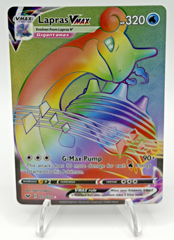 2020 Pokemon TCG Sword & Shield Base Set - Lapras VMAX 203/202 - Image 1