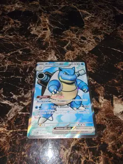 Pokemon TCG S&V 151 Blastoise ex Full Art 184/165 Pack Fresh NM/MINT! - Image 1