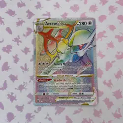 Pokemon TCG Arceus VSTAR 176/172 Brilliant Stars Ultra Rare NM/M P122 - Image 1
