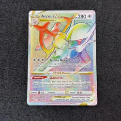Pokemon TCG Arceus VSTAR 176/172 Brilliant Stars Ultra Rare NM/M P122 - Image 3