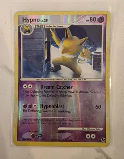 Hypno 19/106 DPBP Rare Reverse Holo 2008 Great Encounters Vintage Pokemon MP - Image 1