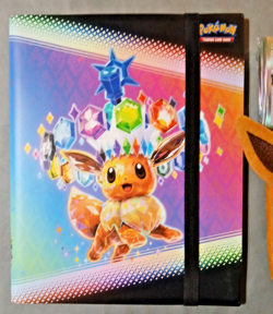 Pokemon TCG, Prismatic Evolutions Eevee Binder, Drawstring Pouch and Sleeves NEW - Image 3