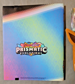Pokemon TCG, Prismatic Evolutions Eevee Binder, Drawstring Pouch and Sleeves NEW - Image 4